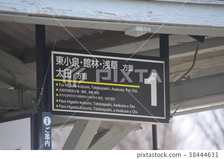 Nishi Koizumi Station Information Sign 38444631