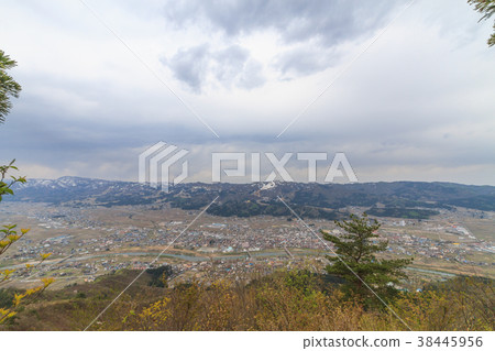 從Sakadoyama看的風景在春天 38445956