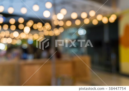 Coffee shop in department store blur background. Coffee shop in department store blur background. 38447754