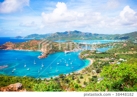 View of English Harbor from Shirley Heights 38448182