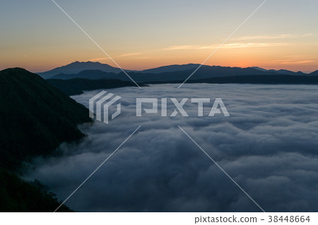 Lake Mashu at dawn 38448664
