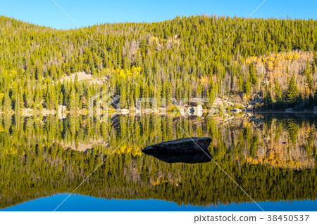 Bear Lake, Rocky Mountains, Colorado, USA. Bear Lake, Rocky Mountains, Colorado, USA. 38450537
