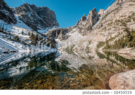 Emerald Lake, Rocky Mountains, Colorado, USA. Emerald Lake, Rocky Mountains, Colorado, USA. 38450559