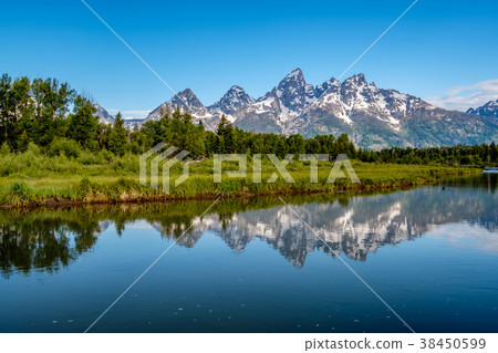 Mountains in Grand Teton  38450599