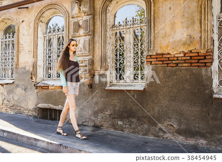 Beautiful and old city of Tbilisi 38454945