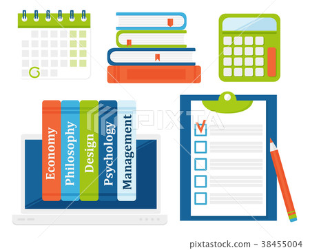Book learn literature study opened and closed 38455004