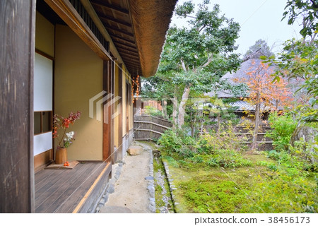 Edge side of an old private house 38456173