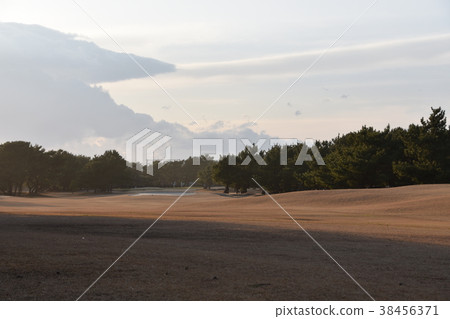 Winter golf course Winter golf course 38456371