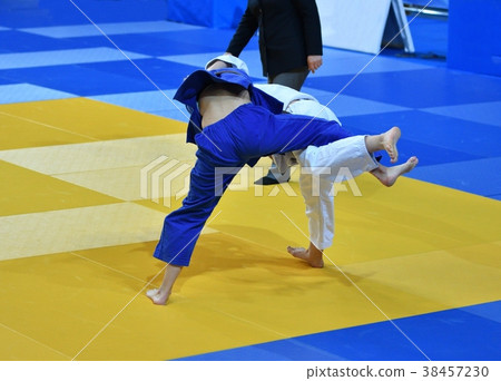 Girls compete in Judo Girls compete in Judo 38457230