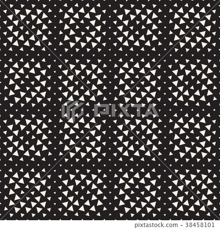 Stylish halftone texture. Endless abstract 38458101