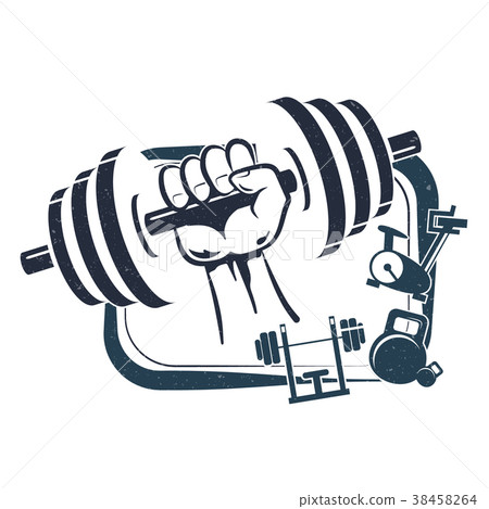 Symbol for doing sports 38458264