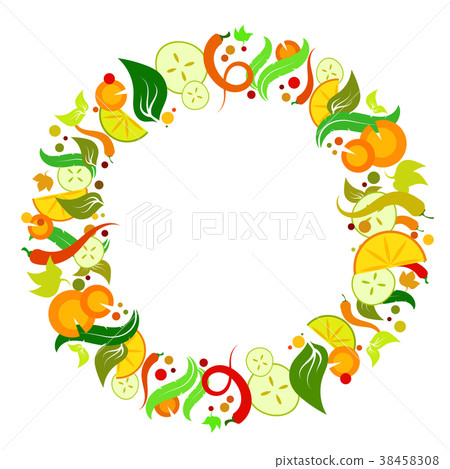 Vegetables set vector 38458308