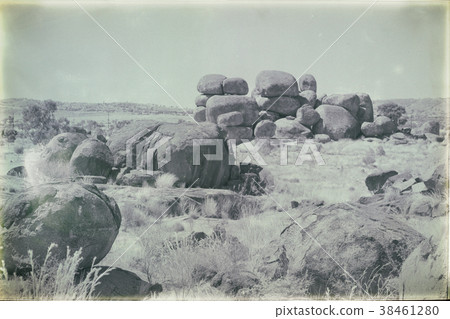 in australia the rocks  of devil  marble 38461280