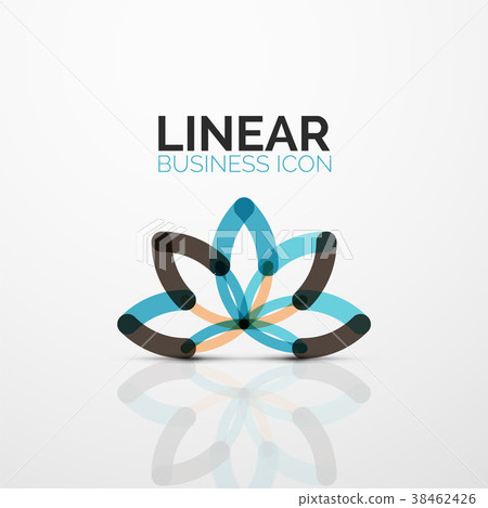Outline minimal abstract geometric linear business 38462426