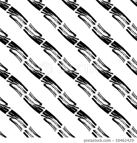 Hand drawn brush ink grunge black and white Hand drawn brush ink grunge black and white 38462429