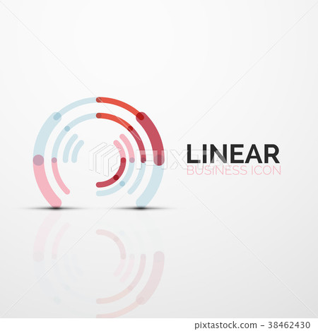 Outline minimal abstract geometric linear business 38462430
