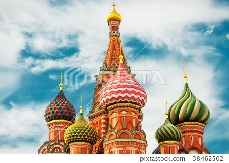 St Basil`s Cathedral in Moscow 38462502