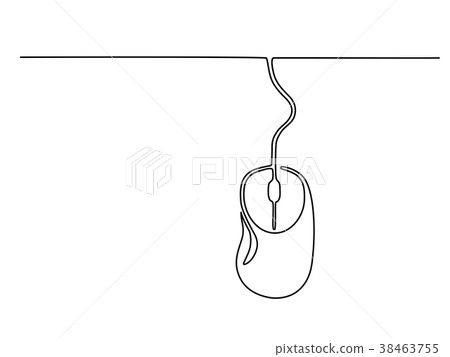 Computer mouse sign - Stock Illustration [38463755] - PIXTA