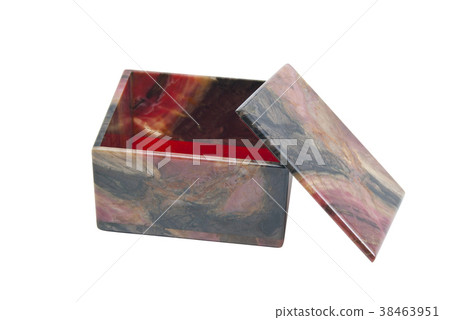small stone casket of rhodonite 38463951