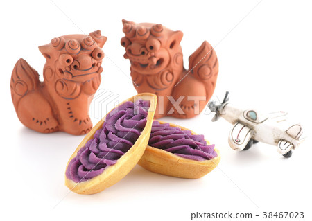沖繩Shisa Tart Souvenir Travel 38467023