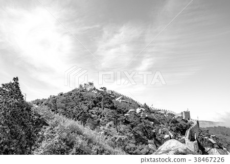 [Monochrome] Moorish Wall-Portugal 38467226