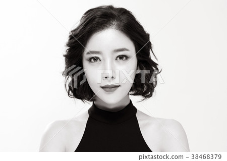美容,化妝,美容,二十多歲,女性,單頭髮 美容,化妝,美容,二十多歲,女性,單頭髮 38468379