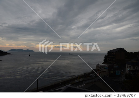Sea landscape Ashinoura Sea landscape Ashinoura 38469707