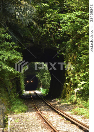 Ruifang District, New Taipei City, Yilan Line, Pingxi Line, Tree, Train, Railway, Railway, Traffic, Railway, Mountain, Sanchaling 38469848