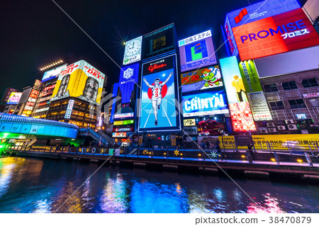 "Osaka prefecture" Dotonbori / entertainment district 38470879
