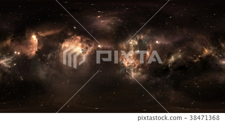 360 Space panorama with nebula and stars 360 Space panorama with nebula and stars 38471368