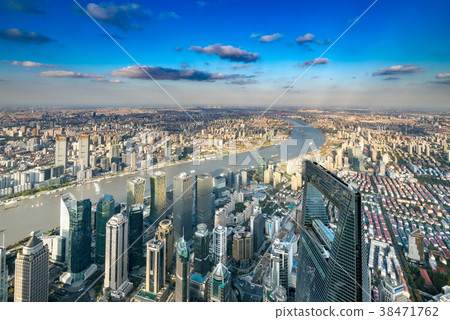 中國上海市白天 38471762