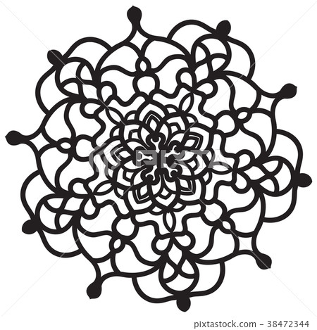 Abstract mandala design Abstract mandala design 38472344