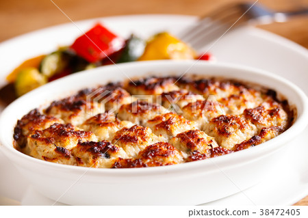 Grilled salt mackerel rill 38472405