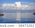 Ocean and clouds 38473262