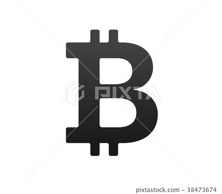 Bitcoin icon isolated on white background - Stock Illustration ...
