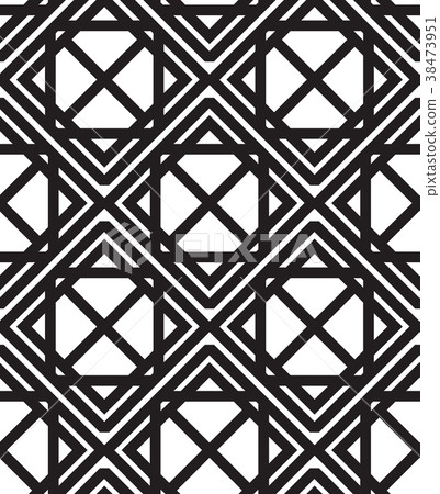 Vector geometric seamless pattern Vector geometric seamless pattern 38473951
