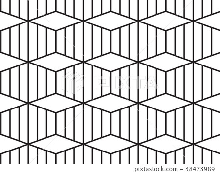 Vector seamless geometric pattern Vector seamless geometric pattern 38473989