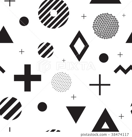 Geometric seamless pattern 38474117
