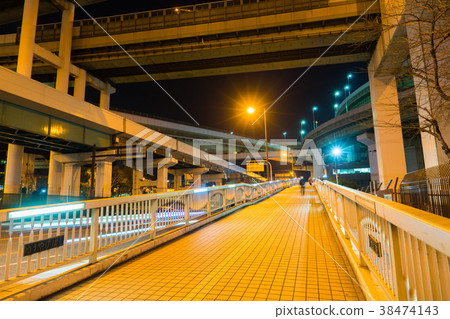 Tempozan junction night view 2 38474143