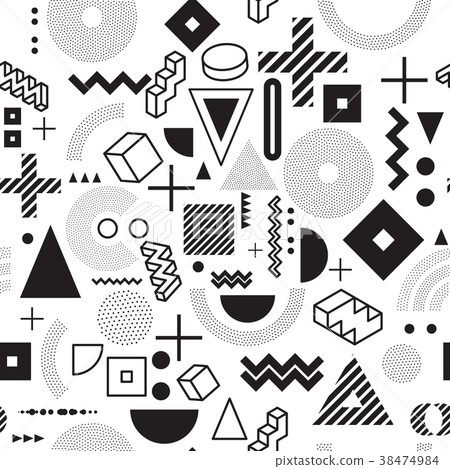 Geometric seamless pattern 38474984