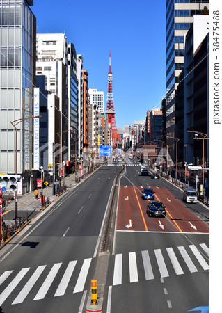 從Fenno人行橋看見的東京鐵塔 從Fenno人行橋看見的東京鐵塔 38475488
