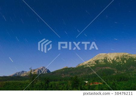 Big Dipper Asterism in High Tatras Big Dipper Asterism in High Tatras 38476211