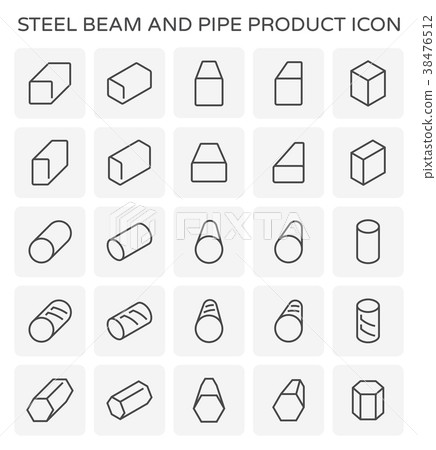 beam pipe icon 38476512