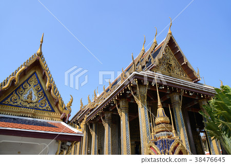 Thailand Royal Palace Temple of the Emerald Buddha at Wat Phra Kaew 38476645