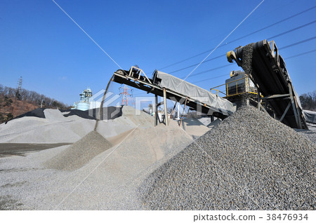 Sand aggregate work 38476934