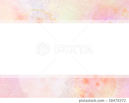 背景 - 櫻花 - 日本紙 - 春 38478372