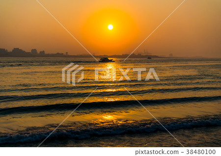 台灣,淡水,紅河,河,老鎮,日落 台灣,淡水,紅河,河,老鎮,日落 38480100