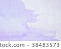 Violet, Art abstract watercolor painting 38483573