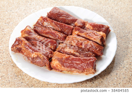 raw pork 38484585