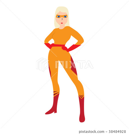 Superwoman cartoon character Superwoman cartoon character 38484928